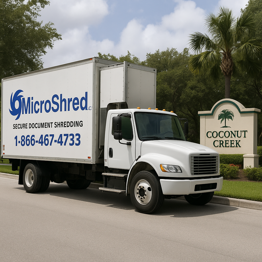 Secure Document Shredding Services in Coconut Creek, FL