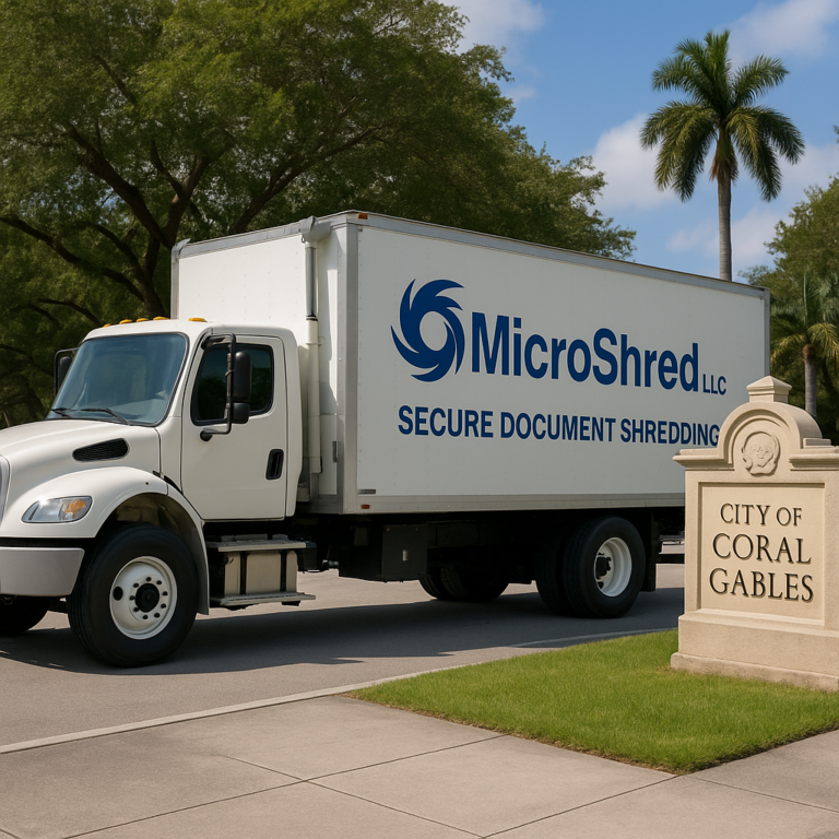 Secure Document Shredding in Coral Gables
