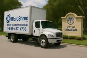 Secure Document Shredding Services in Hialeah, FL