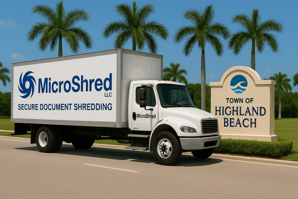 #1 Secure Shredding Services in Highland Beach