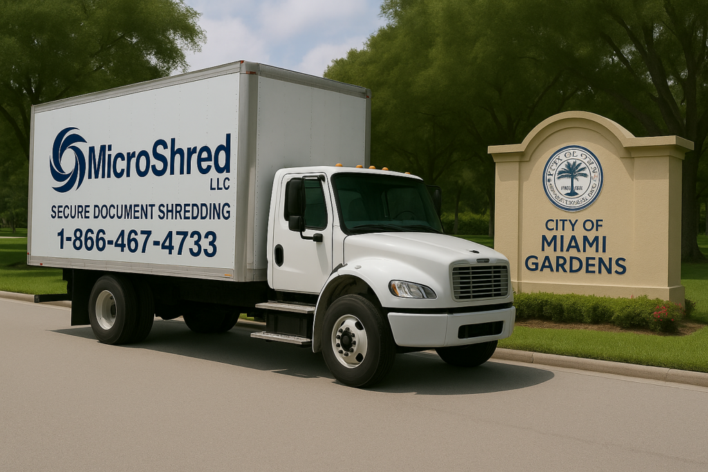 Secure Document Shredding Services in Miami Gardens, FL