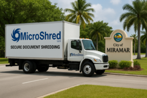 Secure Document Shredding Services in Miramar, FL