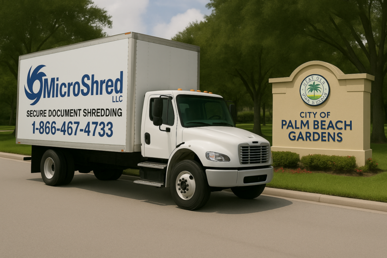 Secure Document Shredding Services in Palm Beach Gardens, FL