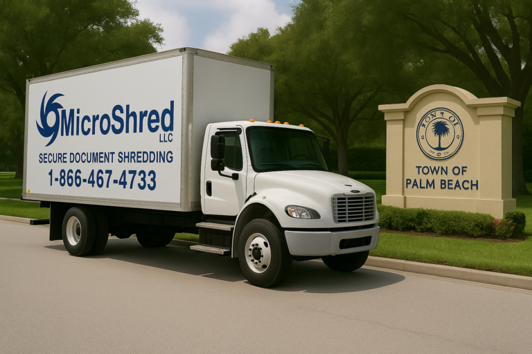 Secure Document Shredding Services in Palm Beach, FL