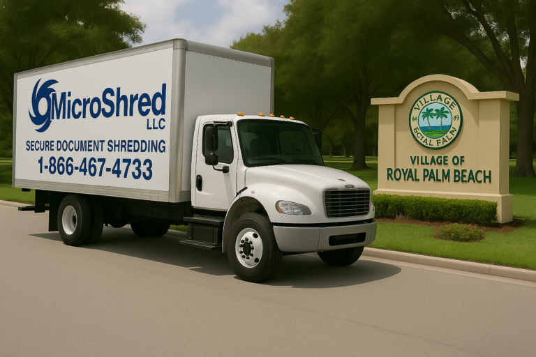 Secure Document Shredding Services in Royal Palm Beach