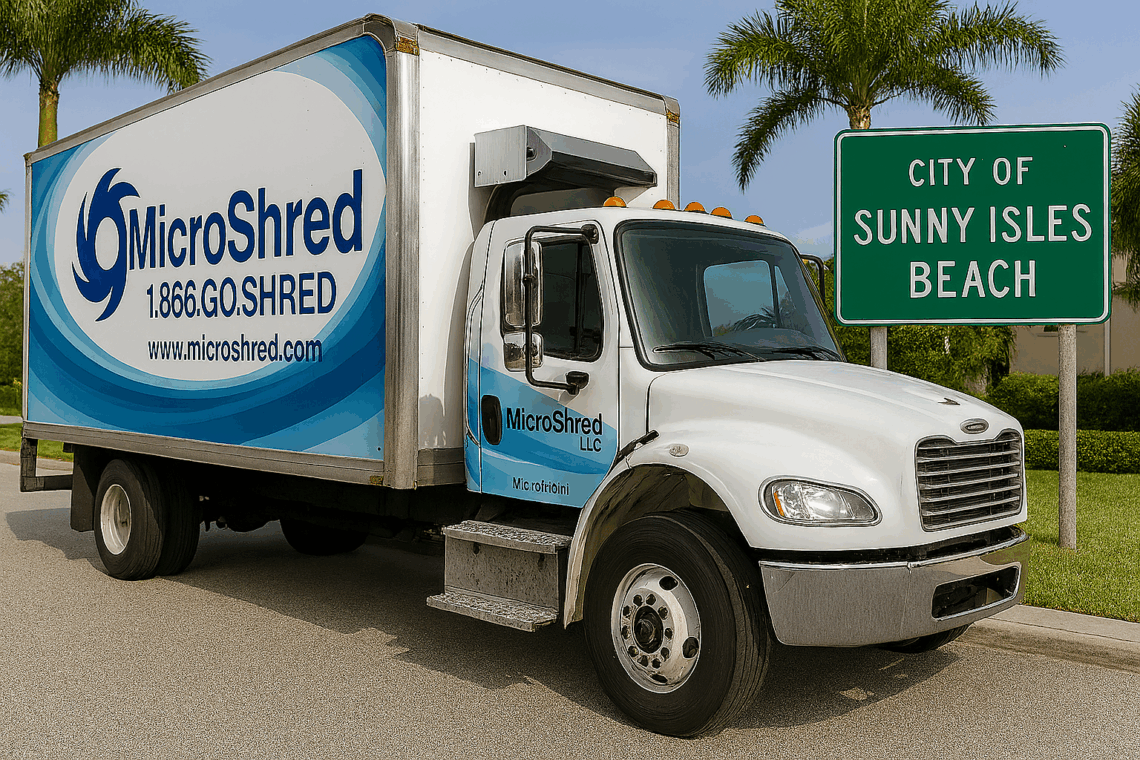 #1 Secure Shredding Services in Sunny Isles Beach