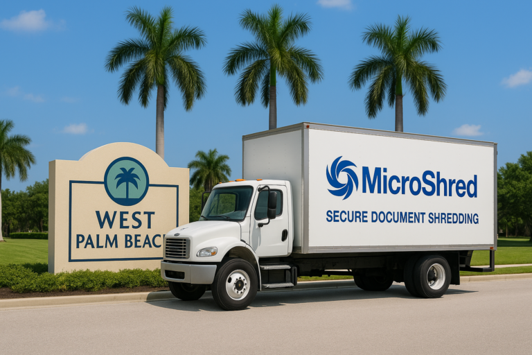 Secure Document Shredding Services in West Palm Beach